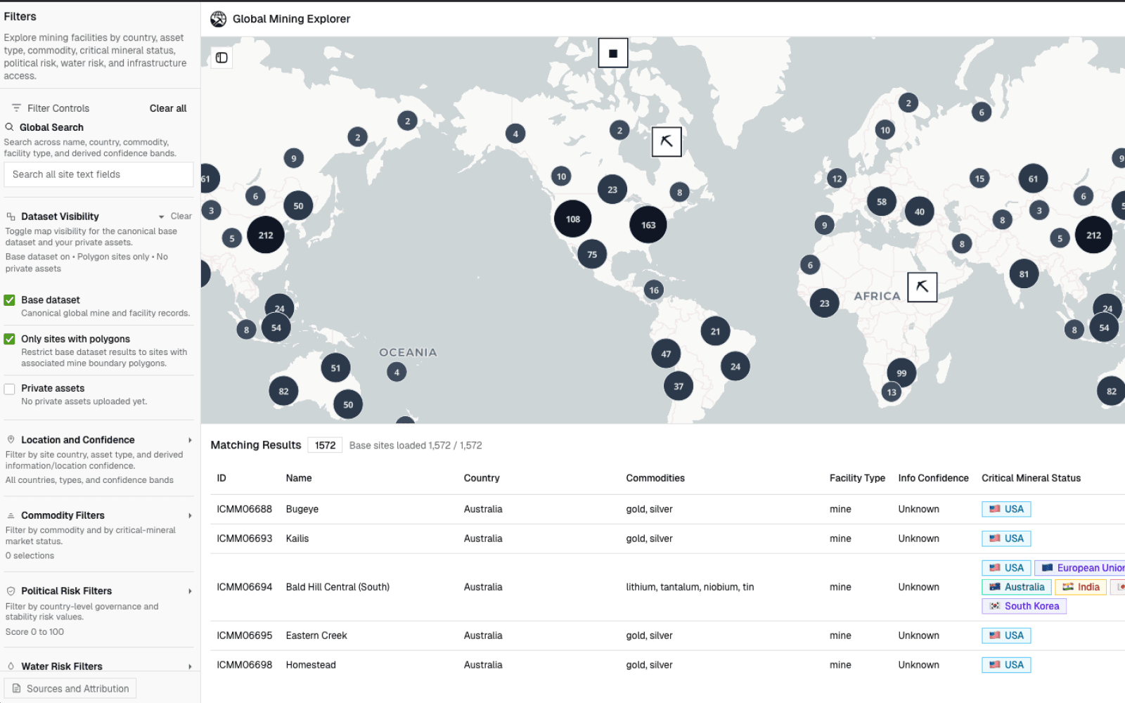 Explorer interface preview